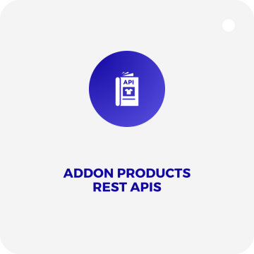 Addon products rest apis magento extension